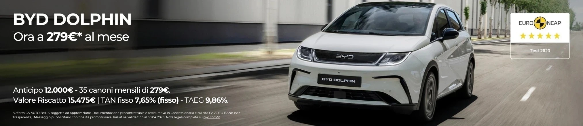 Offerte e promozioni JBO竞博 Dolphin con Leasing Privati